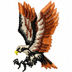 Eagle And Falcon Embroidery Design 6 Eagle And Falcon Embroidery Design 6